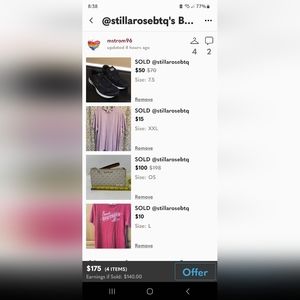 Sold to @stillarosebtq